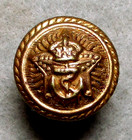 2-piece Napoleonic Era British Button With An Unusual Shank Connection 17mm