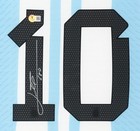 Lionel Messi Signed Jersey Framed Argentina National Team Beckett Bas