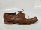Cooperative Women s Brown   White Leather Kiltie Oxfords Us Size 8