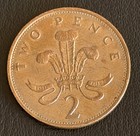 1988 2 British New Pence Ultra Rare 