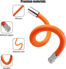 Faucet Extension Tube 360 Degree Rotatable Extender Hose bendable shapable flexi
