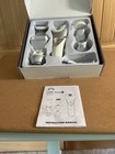 Qreeyx Women   s 7-in-1 Washable Usb Foil Shaver Arms legs White silver 727