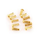 2mm 2 5mm 3mm Brass Solid Knurled Rivet Half Round Head Rivets Striking Rivetes