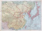 Wandering In Northern China Harry A  Franck 1923 First Edition Century Co Map