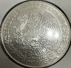 1972-mo Mexico 25 Pesos Silver Coin  720 Silver Large Crown Benito Juarez Bu