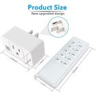 Wireless Remote Control Outlet Switch  Remote Plug Sockets 230ft Rf Range 