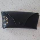Genuine Authentic Ray Ban Black Leather New Sunglasses Case  only 
