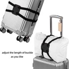 Premium Travel Luggage Strap Suitcase Belts Elastic Telescopic Bag Belt Suitcase