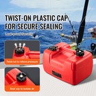 Boat Fuel Tank Portable Marine Outboard Gas Tank 3 17 Gallon 12l With Hose