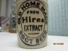 Vintage Hires Root Beer Stoneware Crockery Bottle Htf