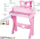 Educational   37-key Electronic Piano W  Detachable Legs Microphone Multiple Modes