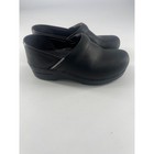 Dansko Shoes Womens Size 37 6 5 Black Slip On Medical Clog Comfort Dentist Nurse