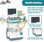 26 Piece Deluxe Kids Doctor Kit Pretend Medical Play Set