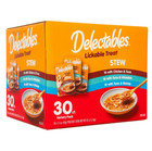  2 Pack  Hartz Delectables Stew Lickable Wet Cat Treats Variety Pack  30 Count