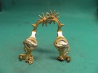 Nice Old Vintage Pair Of Buermann Western Cowboy Spurs