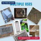 4pack Stainless Steel Woven Wire Mesh Never Rust  Air Vent Mesh 11 8 x8 2  300x