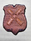 Wwii Us Army 12th Army Corps Pink Back Patch