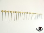 Set Of 30 Accordion Reed Leather Valve Boosters 40 X 1 25  mm  Leather Dots
