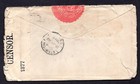 Us To Palestine 1920 New Jersey War-time Censored Cover W  Ottoman Military Seal