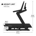 Nordictrack Treadmill Commercial X24 Incline Trainer Ifit Ntl39225 1 Year War