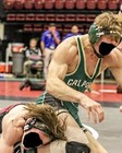 Cal St Poly University Wrestling Singlet Team Mustangs Lycra Rare Uniform