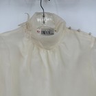 Womens Vintage Regency Top Size 10 Coquette Romantic Ethereal Bridal Minimalist