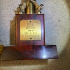 2 Vintage Catalin Bakelite Trophy Great Color
