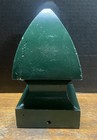 Cast Iron Look Fence Post Topper Decorative Finial 4x4 Green Metal Aluminum