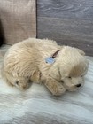 Perfect Petzzz Golden Retriever Breathing Puppy Dog Sleeping Battery Plush