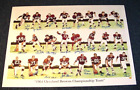 1964 Cleveland Browns 24x34 Print Signed By 24 Players  W  Jim Brown W coa