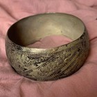 Very Rare Ancient Silver Color Medieval Roman Bracelet Old Artifact Authentic