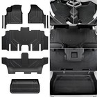 Floor Mats For Chrysler Pacifica 2017-2025 2026  All Weather Floor Mats Trunk