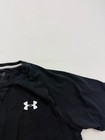 Under Armour Shirt Youth Large Black Charged Cotton Heatgear Short Sleeve Tee