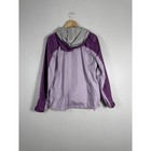 Gorpcore Ll Bean Womens Medium Rain Jacket Purple Hooded Ripstop Windbreaker