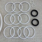 D07-525 D07525 Fluid Section Repair Kit Fits Graco Husky 1040 1  Diaphragm Pump