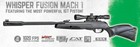 Gamo Whisper Fusion Mach 1  22 Cal 1020 Fps Air Rifle W 3-9x40 Scope 