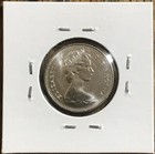 1967 Canadian Centennial Dime  1 Uncirculated Coin  Canada 5c  80  Silver
