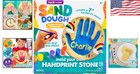 Mess-free 7   Handprint Stone Kit For Kids - Perfect Craft Activity For Ages 4 