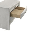 New Sleek White Storage Queen King 5pc Bedroom Set Modern Furniture Bed d m n c