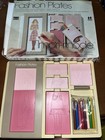 Vintage Tomy 1978 Fashion Plates   15 Plates