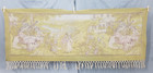 Vintage French Musical Gathering In Garden Scene Wall Hanging Tapestry 181x67 Cm