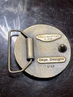 Unicorn Belt Buckle Vintage 1976 Indiana Metal Craft  Dege Designs 2 5   