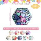 18 Pcs Knitting Needle Stoppers  Silicone Point Colorful
