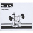Makita Plunge Base Compact Router Base Xtr01 Rt0701c 1-3 8 Depth Stop