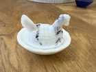 Mini Hen On Nest Speckled With White Base