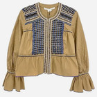 Veronica Beard Mckenzie Jacket Xs Embellished Beaded Cropped Boho