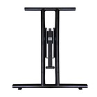 Pair Of Trestle Table Legs Black Metal Desk And Table Base Frame 700mm High