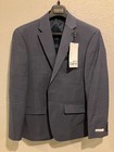  425 Bar Iii Men s 38s Slim Fit Suit Jacket Solid Blue Brand New With Tags