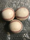 Lot Of 3 Rawlings Official Major League Baseballs Mlb Manfred Jr
