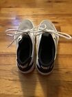 Nike Solarsoft Moccasin White Black Mesh Casual Shoes Sneakers Mens Size 8